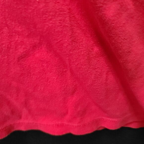 Liz Claiborne Womens Turtle-Neck Red Size Petite Large 100% Cotton Long Sleeve - Picture 12 of 12